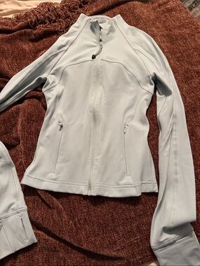 lululemon athletica Pale Blue define crop Jacket